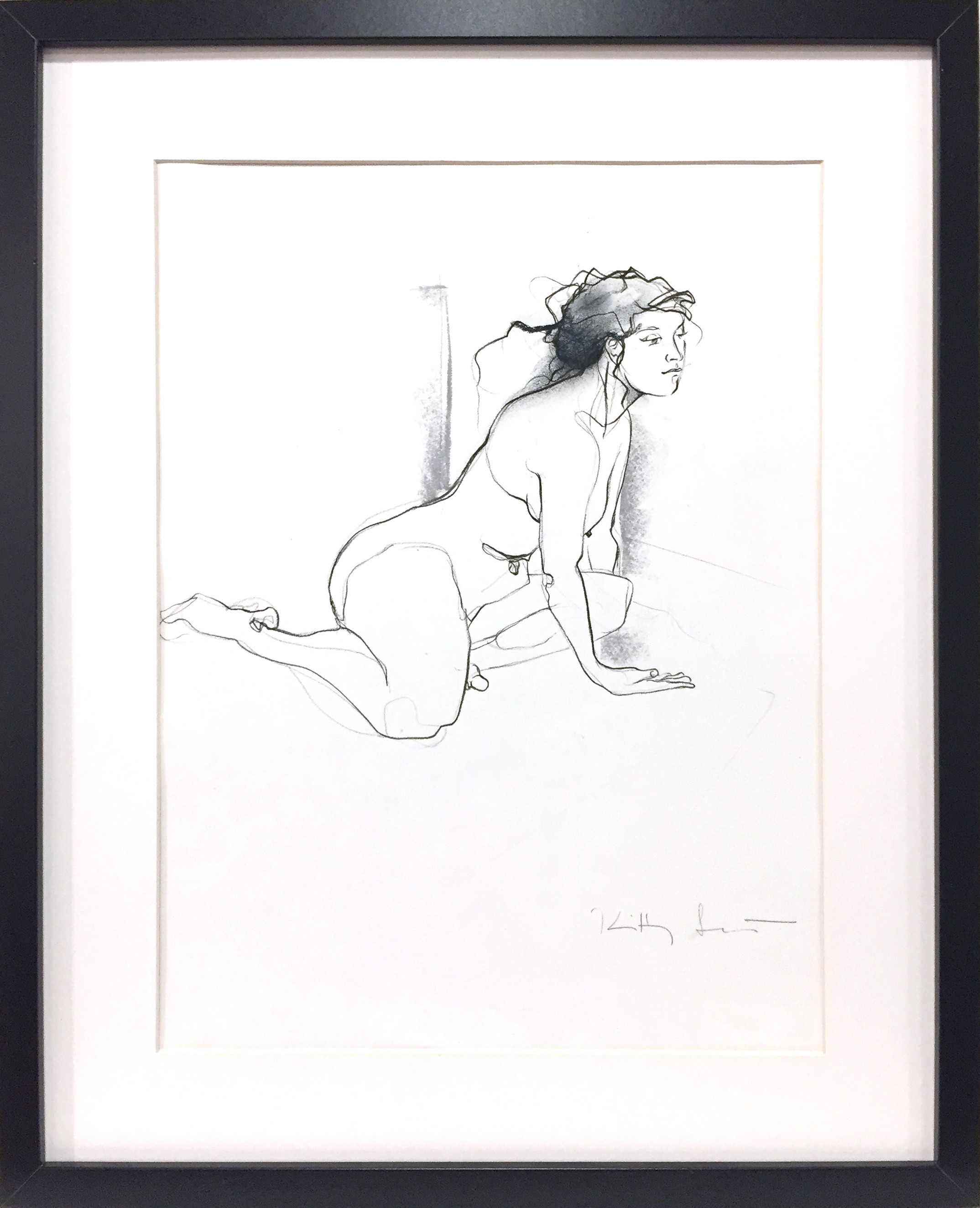 Kitty Sabatier, Nu (série, croquis) Kitty Sabatier, Nu (série, croquis)