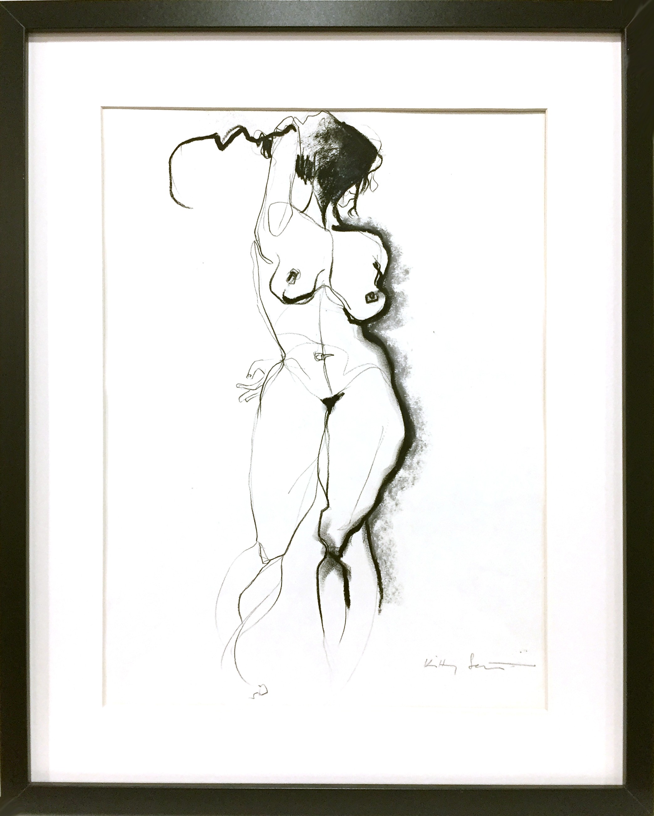 Kitty Sabatier, Nu (série, croquis) Kitty Sabatier, Nu (série, croquis)