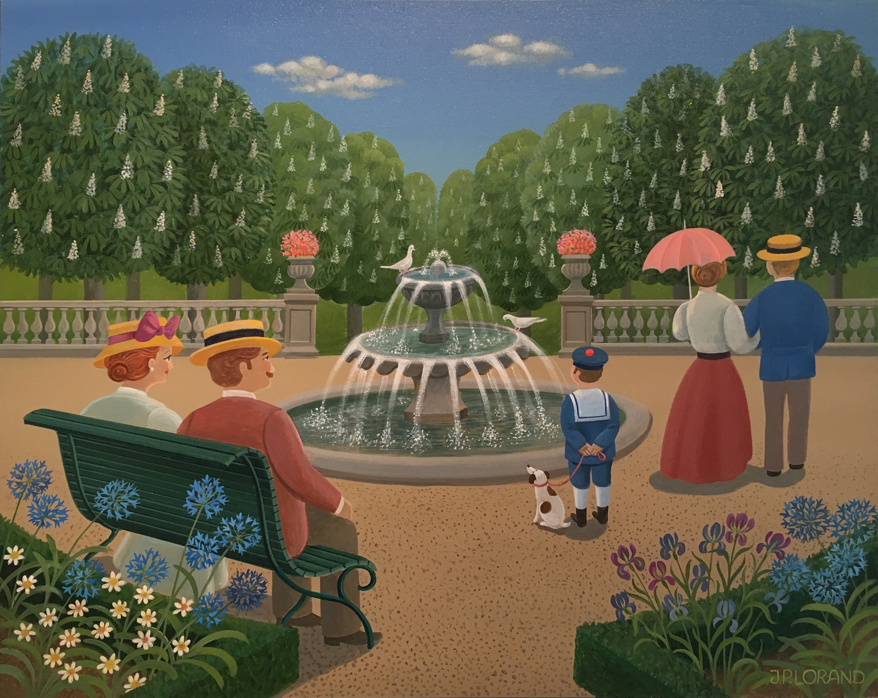 Jean-Pierre Lorand, Le petit parc Jean-Pierre Lorand, Le petit parc
