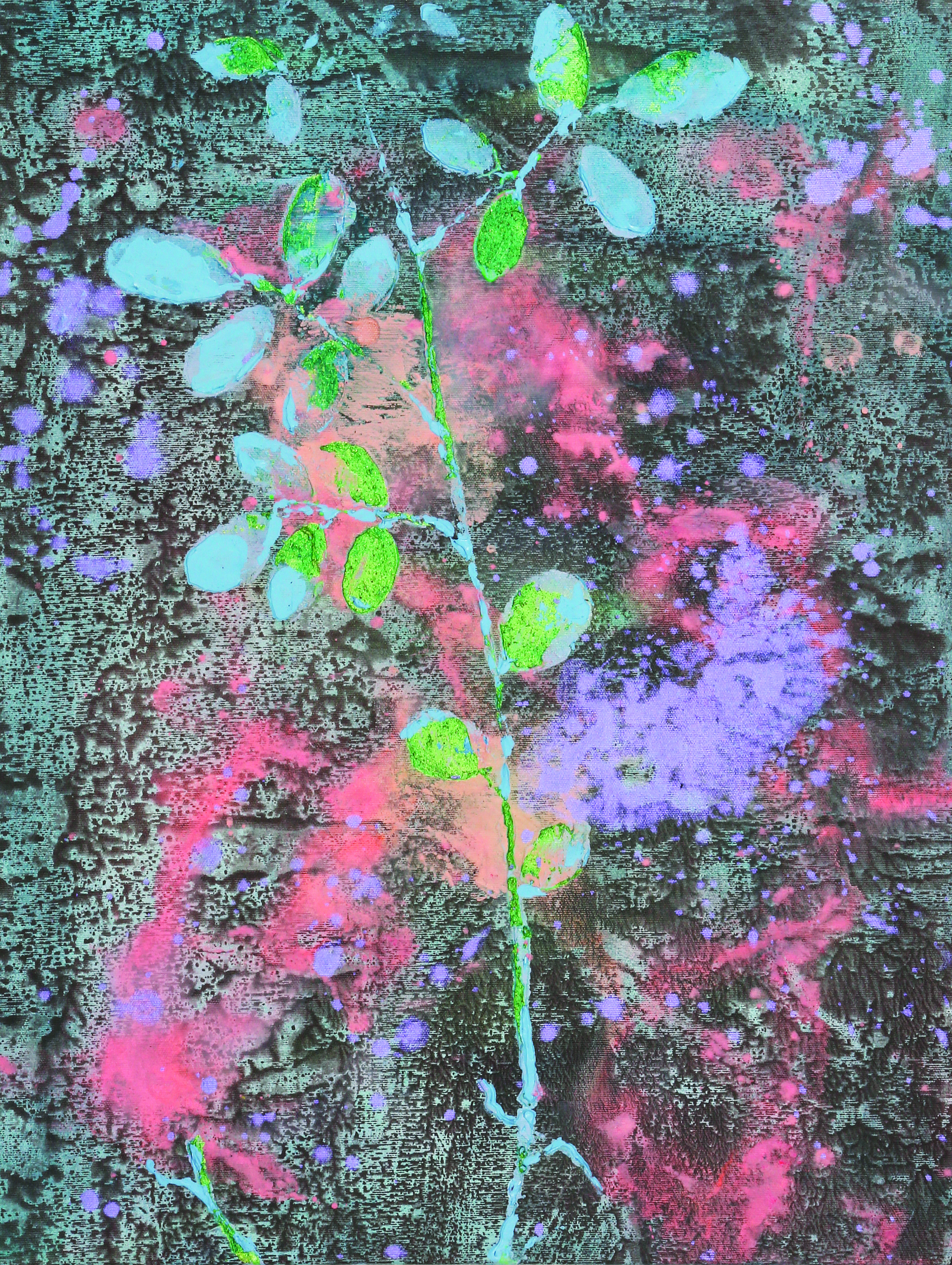 Akira Inumaru, Botanique Indigofera Tinctoria #6 Akira Inumaru, Botanique Indigofera Tinctoria #6
