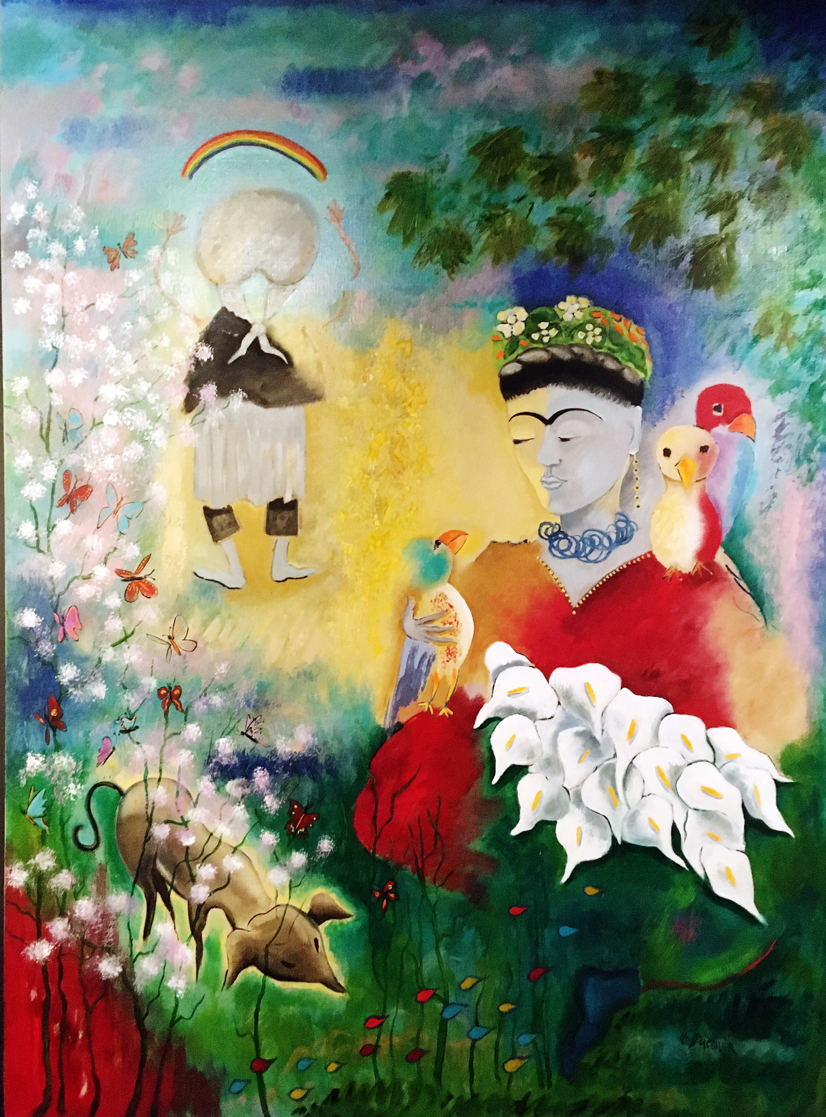 Danielle Le Bricquir, Le bonheur de Frida Danielle Le Bricquir, Le bonheur de Frida
