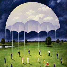 Print, Umbrella, Rafal Olbinski