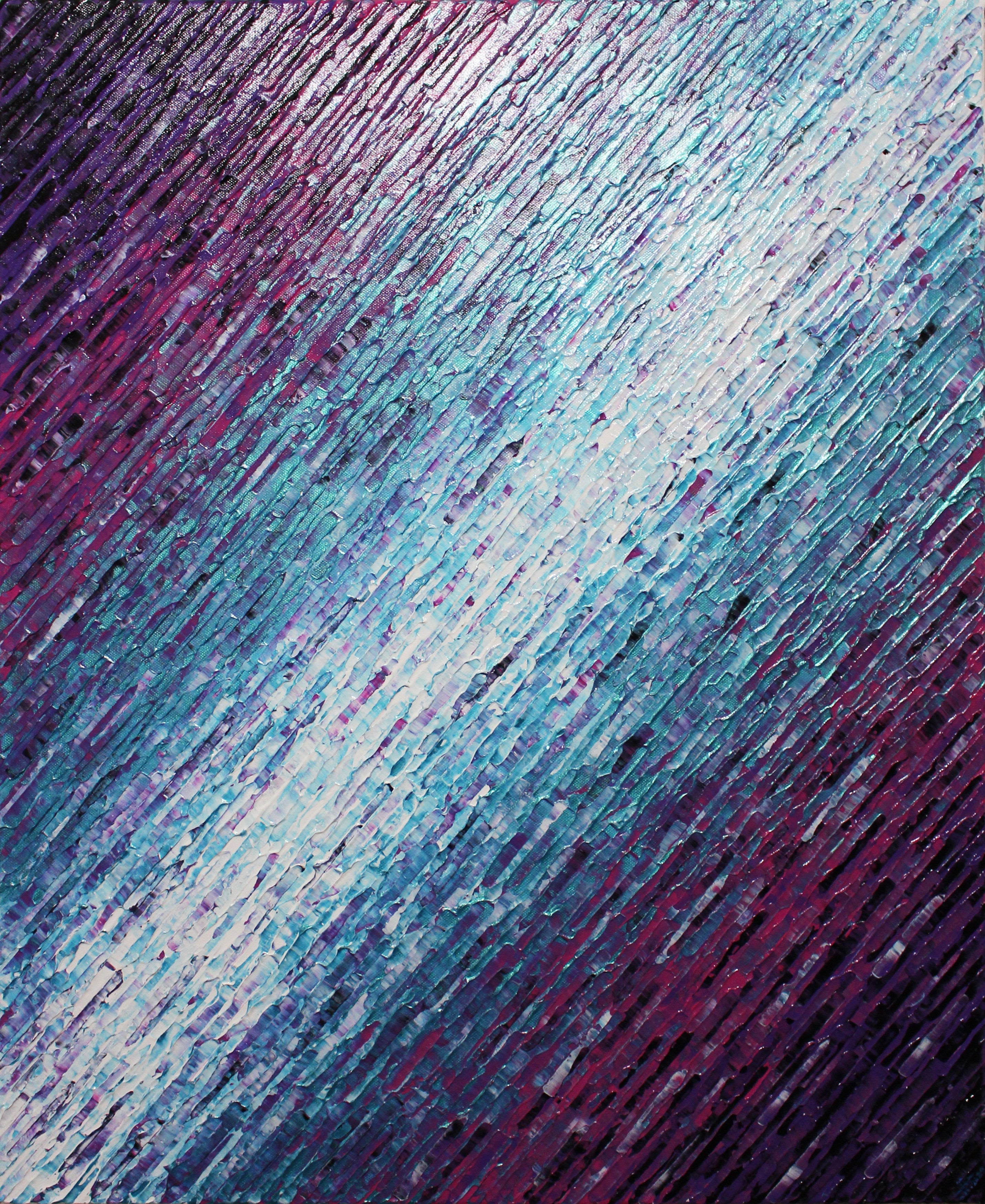 Jonathan Pradillon, Texture couteau blanc bleue rose violette Jonathan Pradillon, Texture couteau blanc bleue rose violette