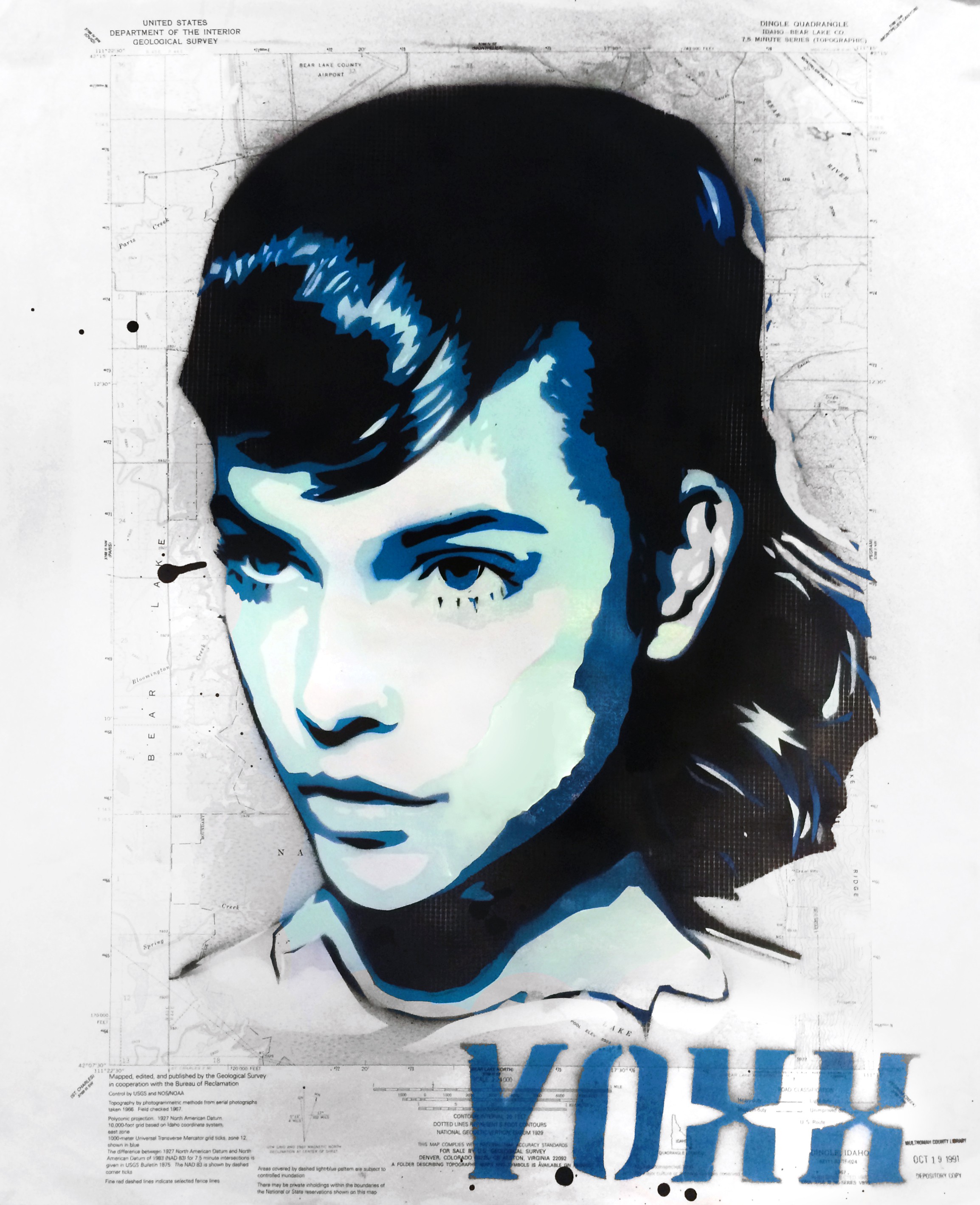 Voxx Romana, Blue Lady Portrait - Idaho Voxx Romana, Blue Lady Portrait - Idaho