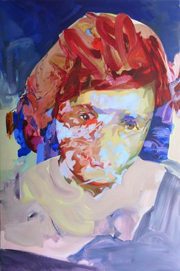 Pintura, The diarist in 1943 (Homage to Anne Frank), Melinda Matyas