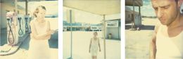 Gasstation (Stranger than Paradise), triptych, Stefanie Schneider