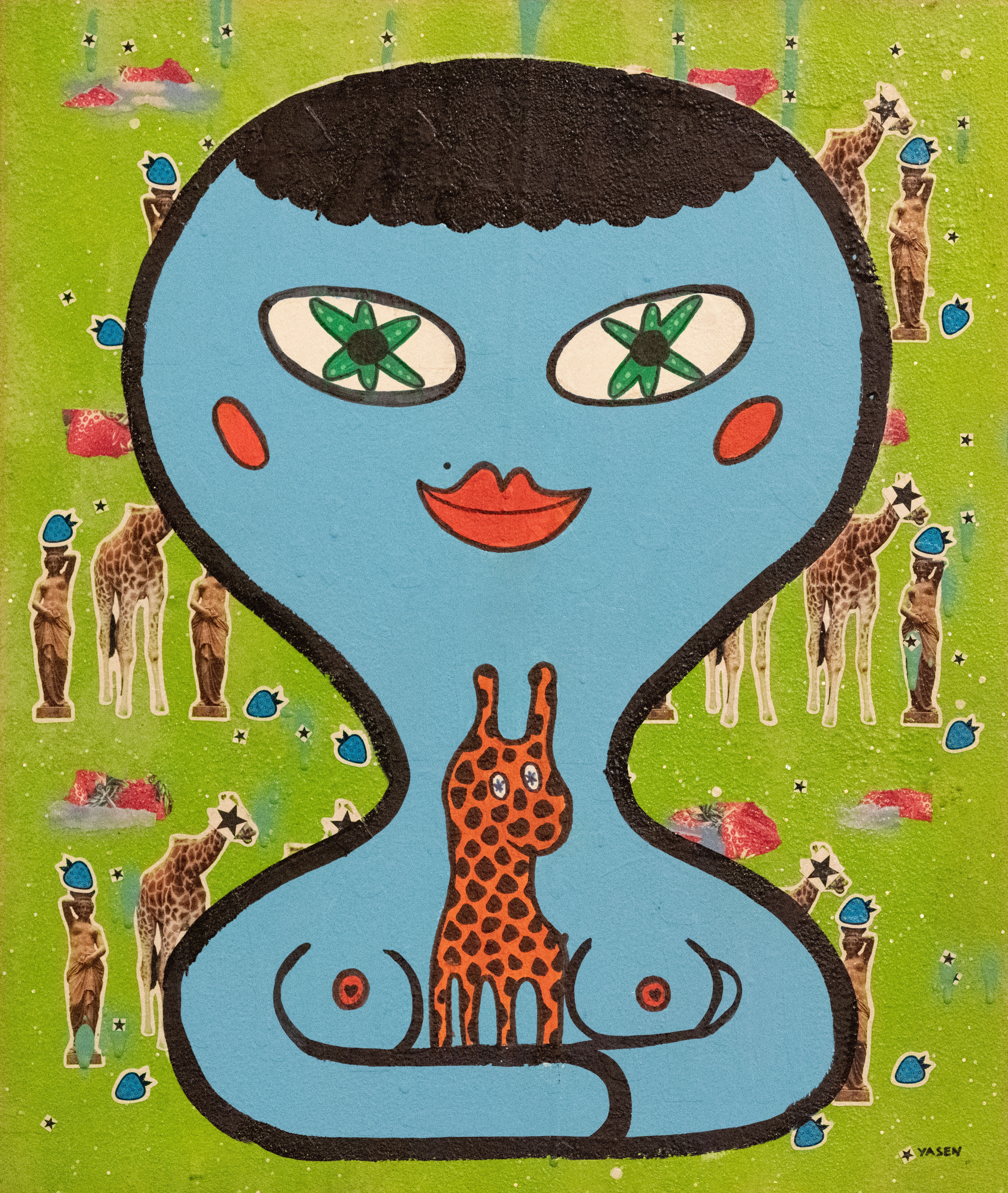 Yasen Zgurovski, Blue Strawberries for the Giraffes Yasen Zgurovski, Blue Strawberries for the Giraffes