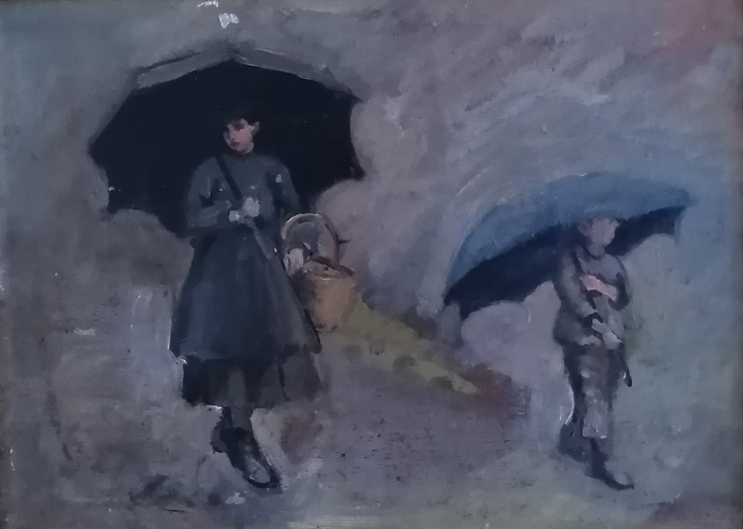 Elisabeth De Stoutz, Balade sous la pluie Elisabeth De Stoutz, Balade sous la pluie
