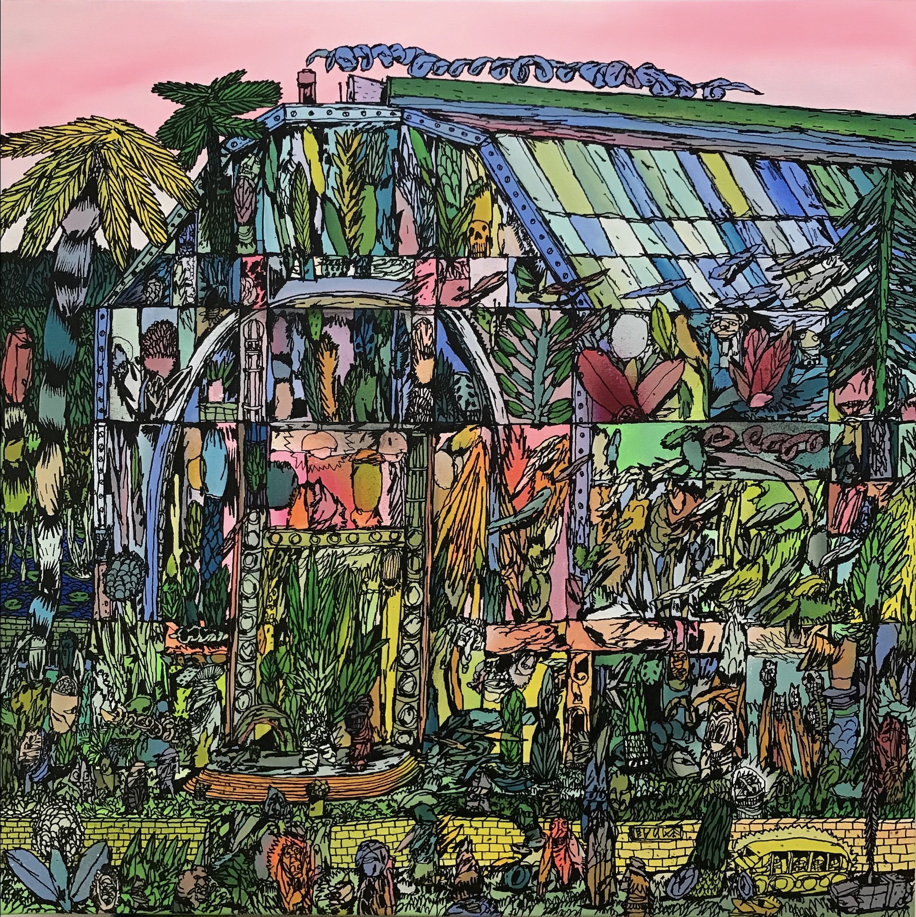Bault, La serre du Jardin des plantes Bault, La serre du Jardin des plantes
