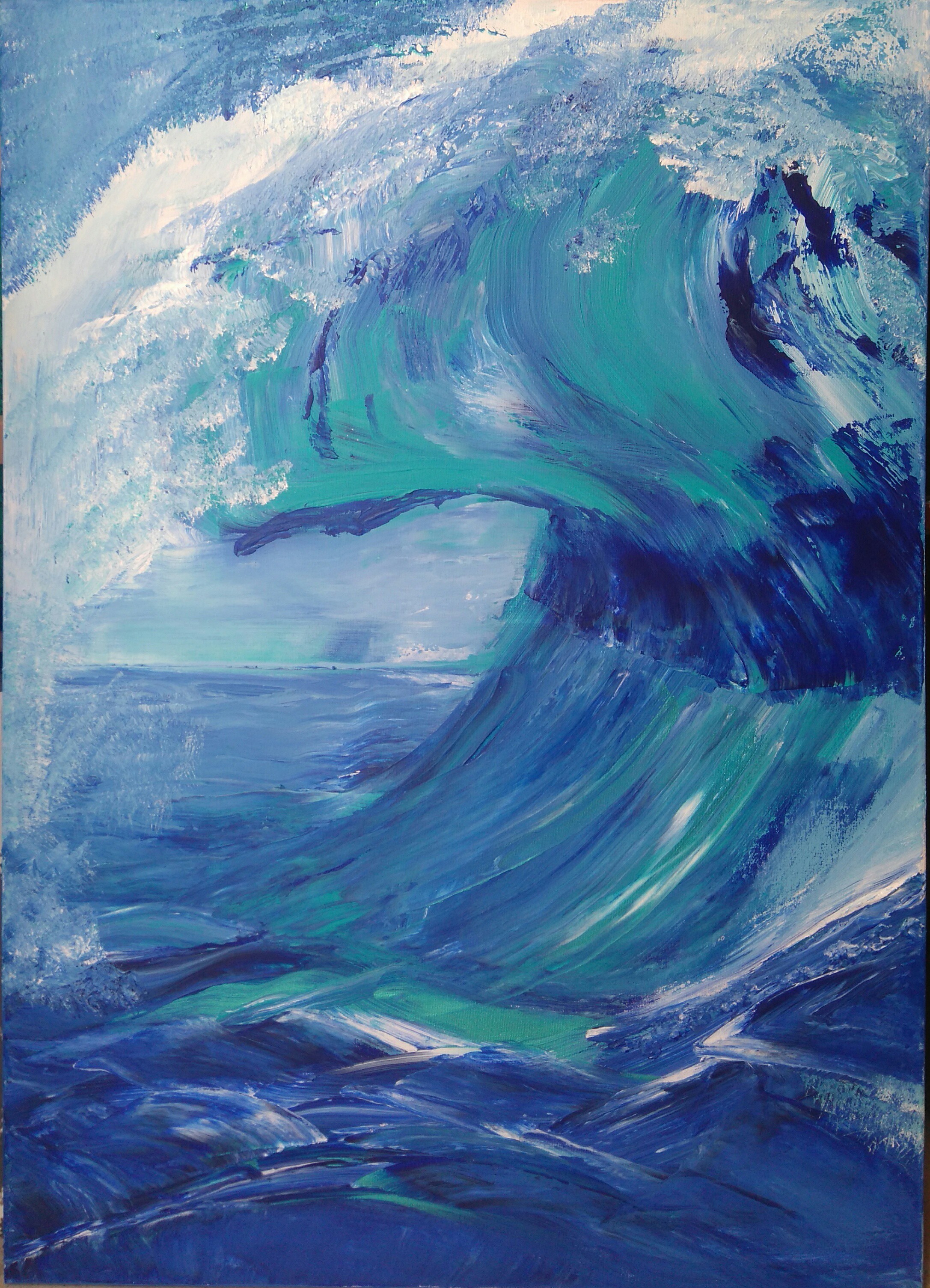 Brigitte Mathé, The Wave Brigitte Mathé, The Wave