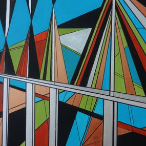 Gemälde, Millau Fantaisie, Brigitte Mathé