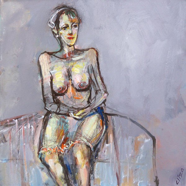 Ivan Tzonev, Femme assise Ivan Tzonev, Femme assise