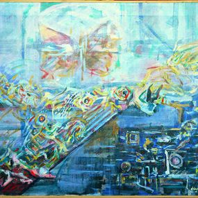 Pintura, Orient Butterfly, Luigi Dragoni