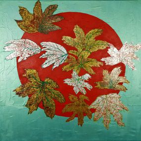 Painting, Eté Indien, Corine Lescop