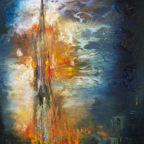 Gemälde, La Flèche de Notre Dame, Danielle Maillet-Vila