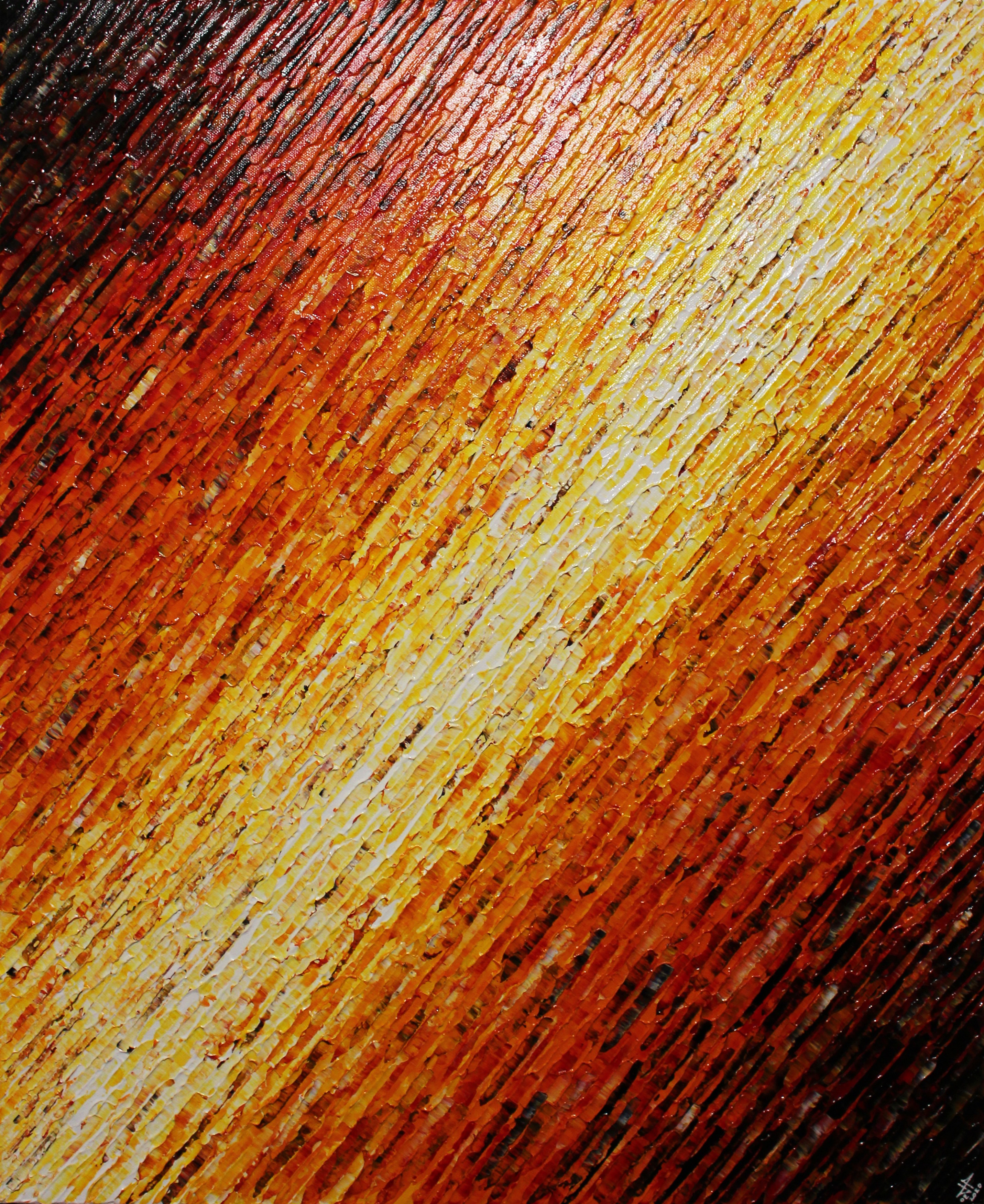 Jonathan Pradillon, Texture couteau flamboyante Jonathan Pradillon, Texture couteau flamboyante