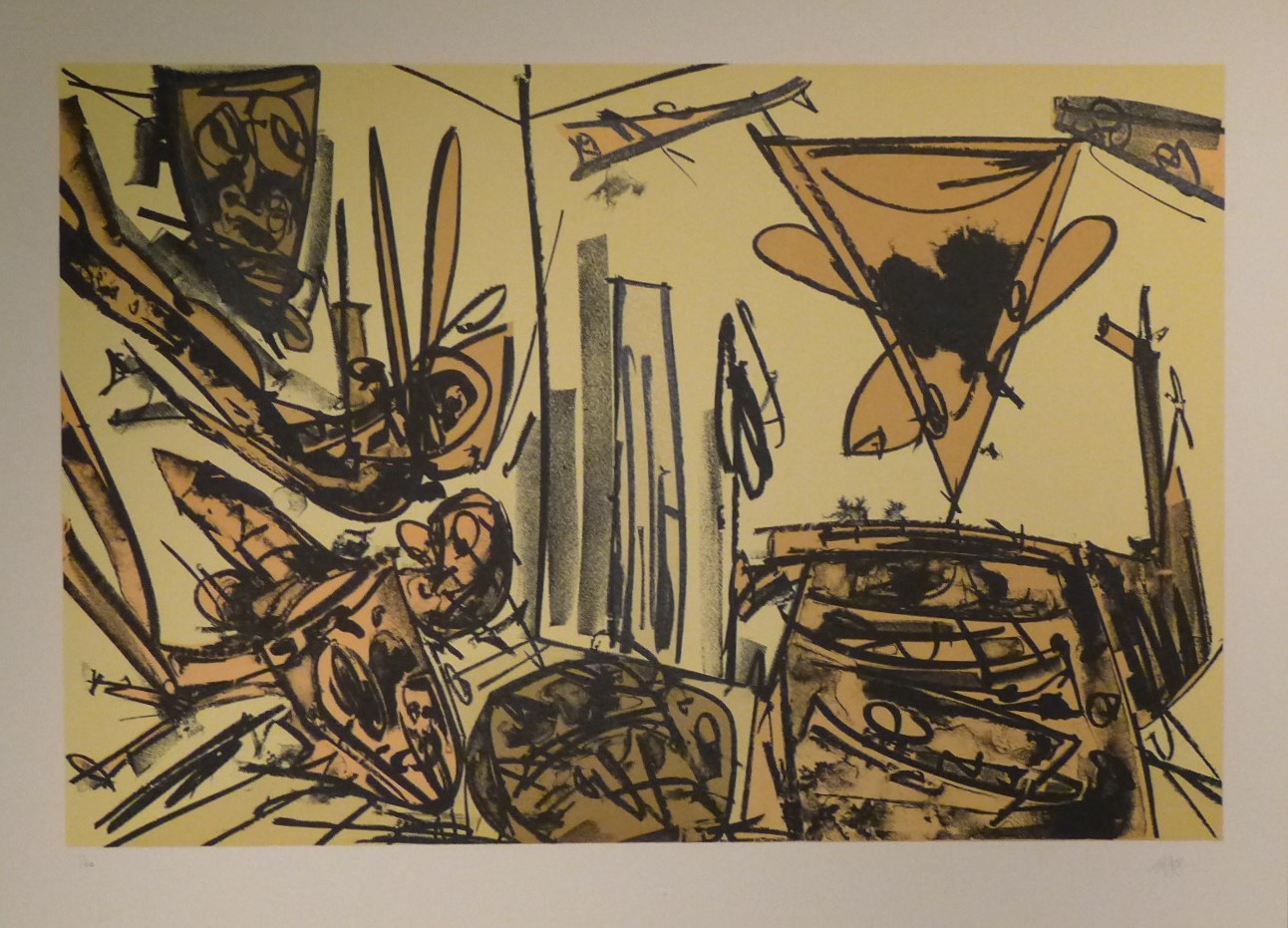 Antonio Saura, Kafka 6 Antonio Saura, Kafka 6