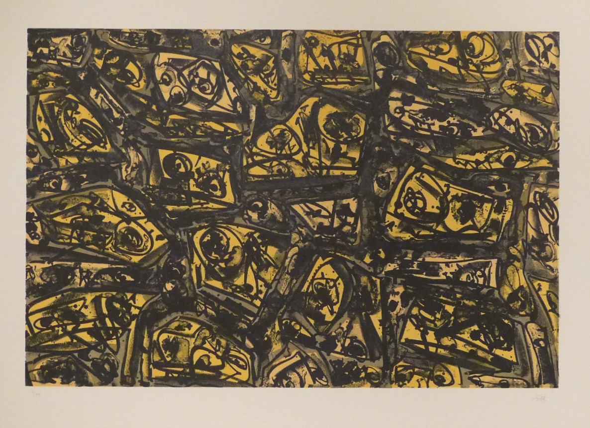 Antonio Saura, Kafka 7 Antonio Saura, Kafka 7