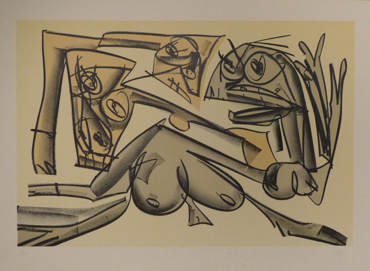 Antonio Saura, Kafka 8 Antonio Saura, Kafka 8