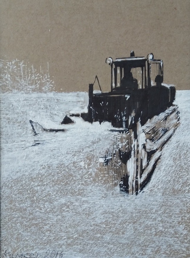 Kamsar Ohanyan, To Clean the Snow Kamsar Ohanyan, To Clean the Snow