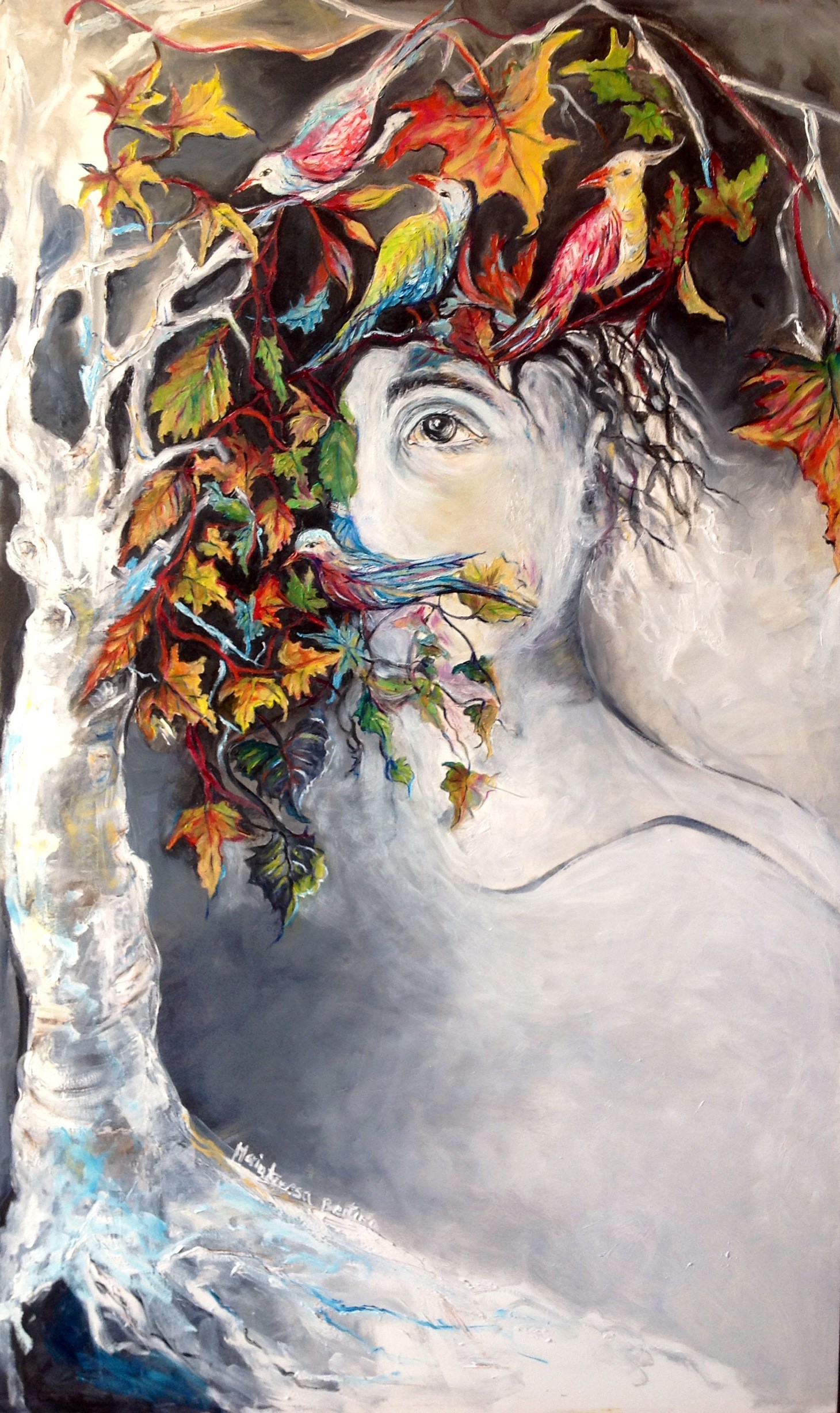 Maria Teresa Bertina, La Rêve De L'arbre Aux Oiseaux Maria Teresa Bertina, La Rêve De L'arbre Aux Oiseaux