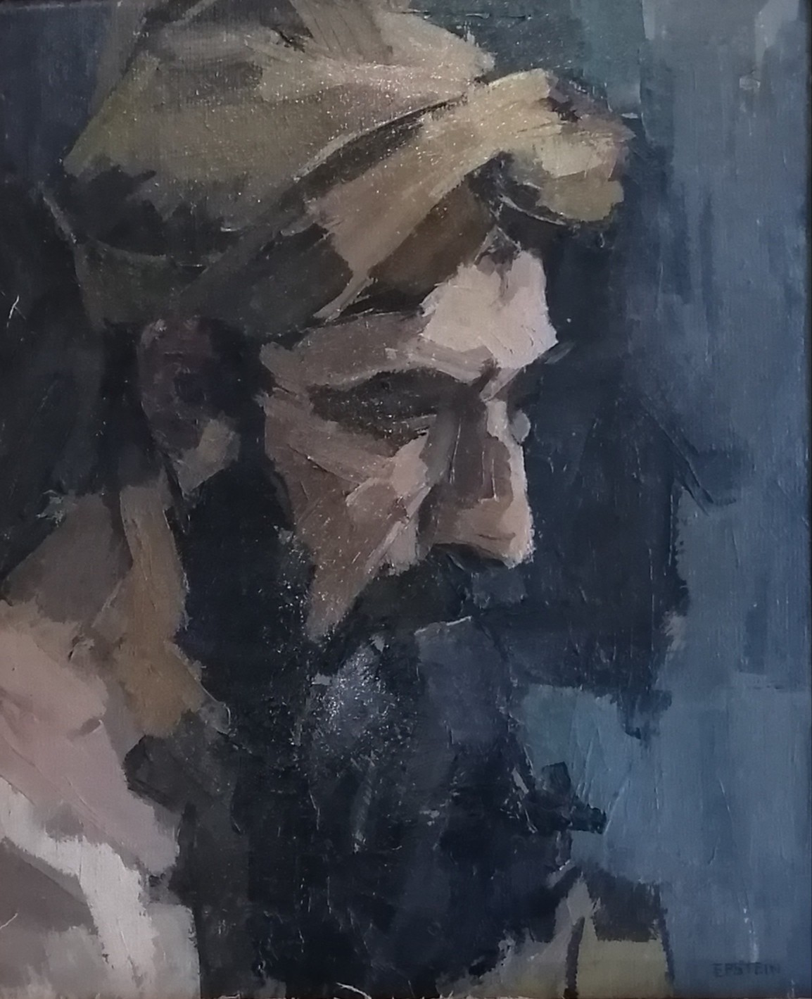 Mady Epstein, Portrait homme à barbe Mady Epstein, Portrait homme à barbe
