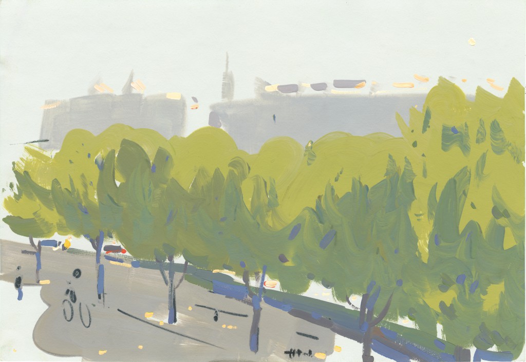 Alexei Lantsev, Midi à Paris. Juillet Alexei Lantsev, Midi à Paris. Juillet