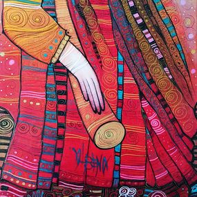 Painting, La fiesta, Albena Vatcheva