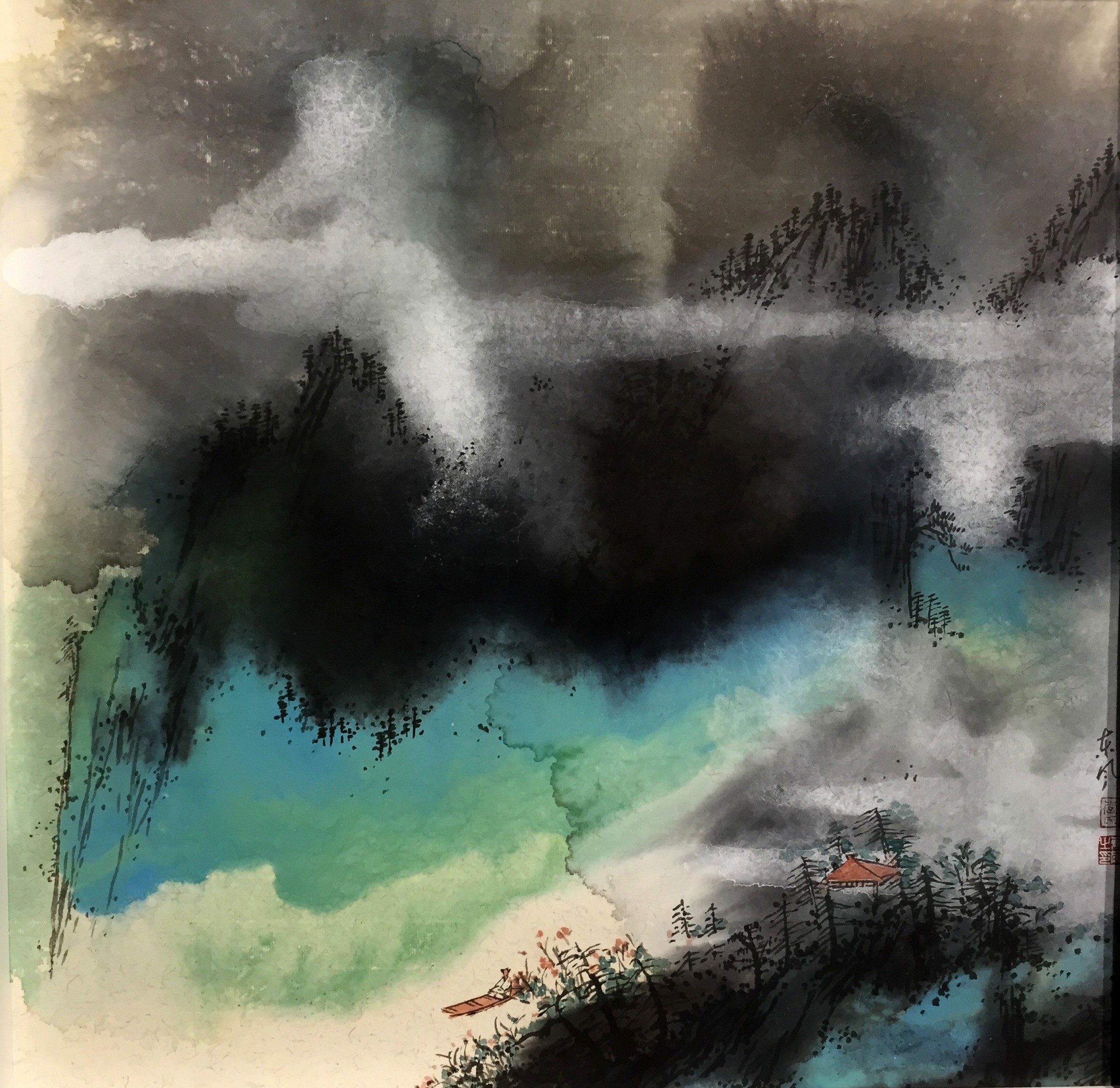 Li Dongfeng, Landscape 136 Li Dongfeng, Landscape 136