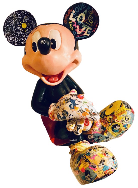 Por favor mira carbón necesidad ▷ Happy Pop Mickey by Art'Mony, 2020 | Sculpture | Artsper (706344)