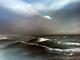 Gemälde, Percée Lumineuse, Martine Sigolet