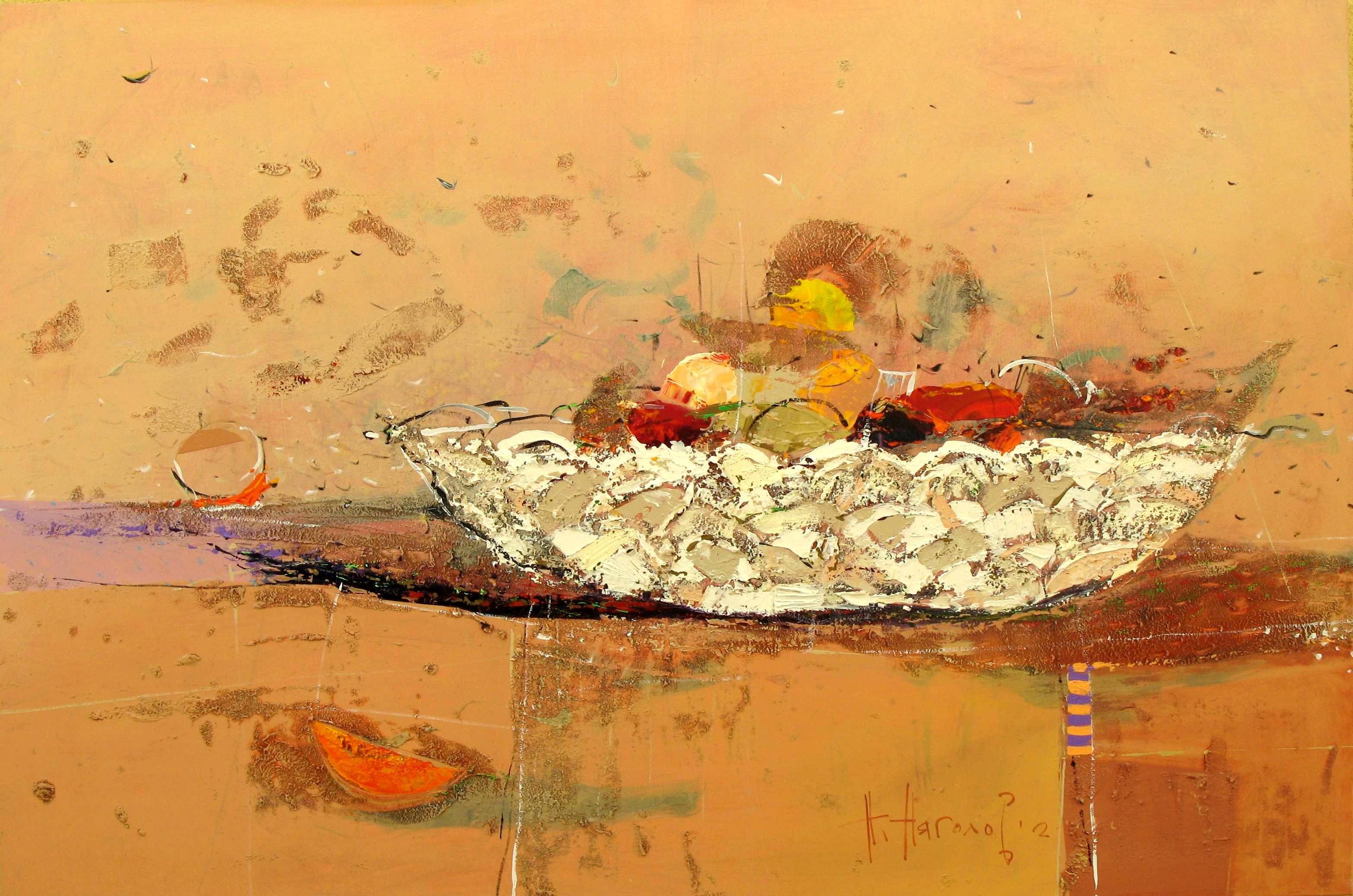 Nikolay Nyagolov, The White Fruit Bowl Nikolay Nyagolov, The White Fruit Bowl