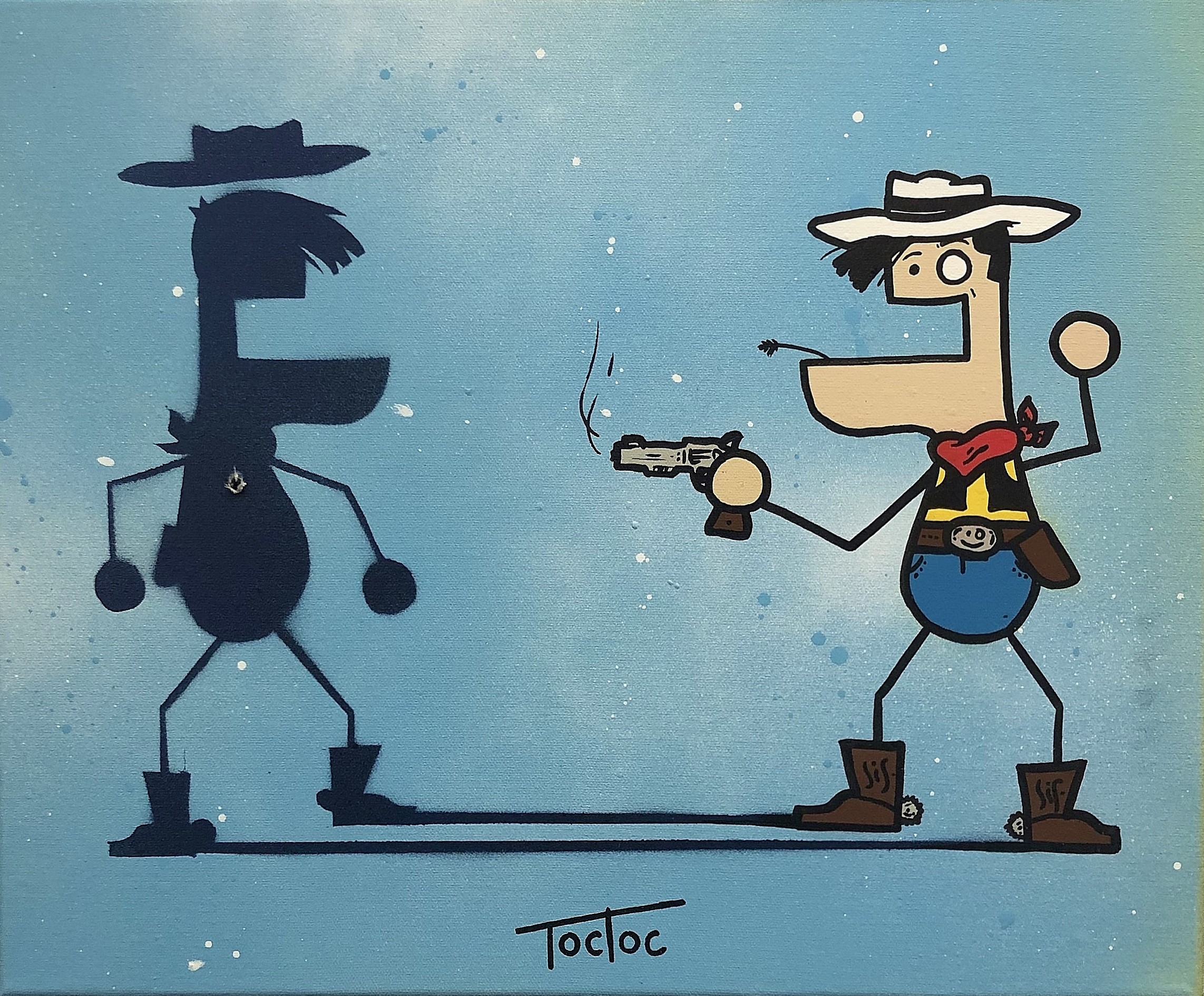 Toctoc, Lucky Luke Duduss Toctoc, Lucky Luke Duduss