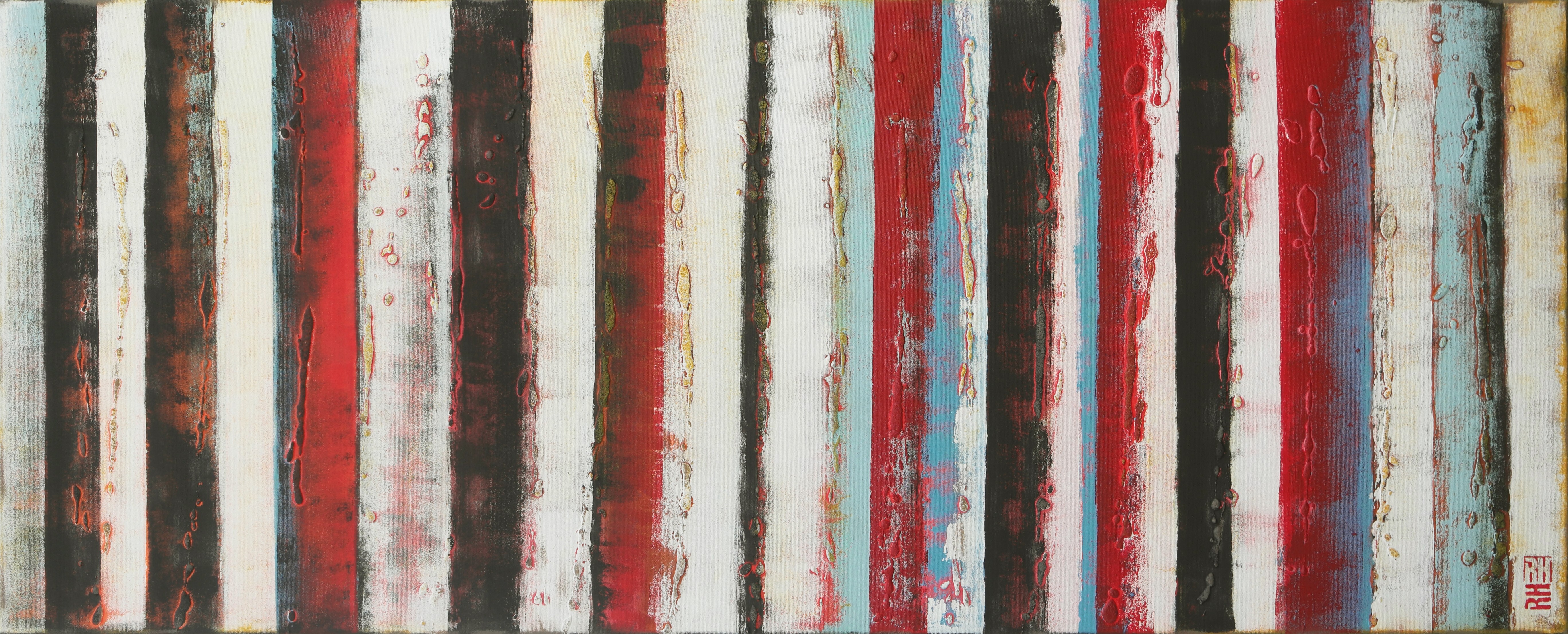 Ronald Hunter, White Panels in Red Ronald Hunter, White Panels in Red