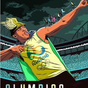 Print, Olympics, Bill Butcher
