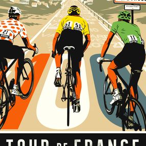 Print, Tour de France, Bill Butcher
