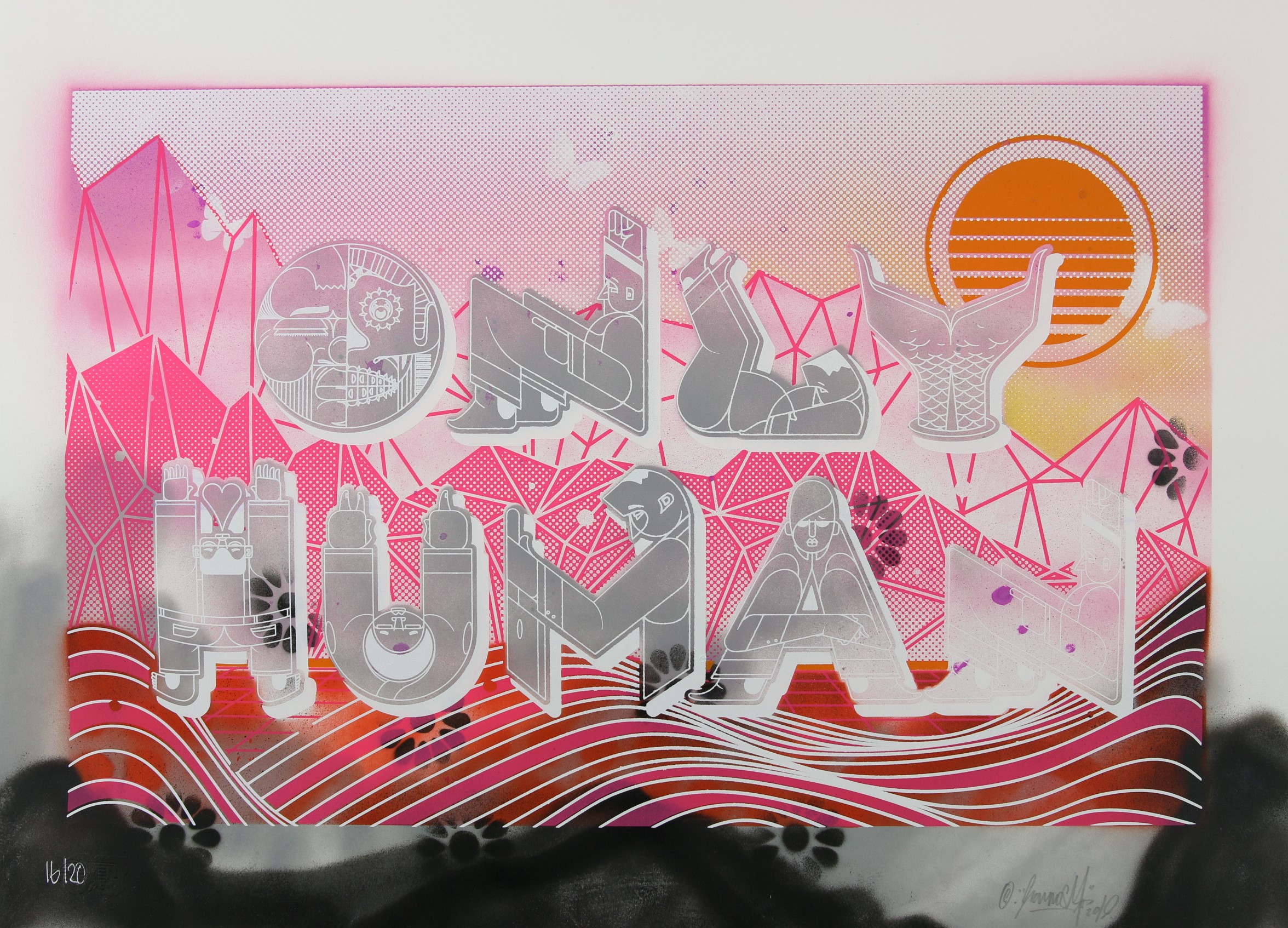How & Nosm, Only Human (Handfinished) How & Nosm, Only Human (Handfinished)