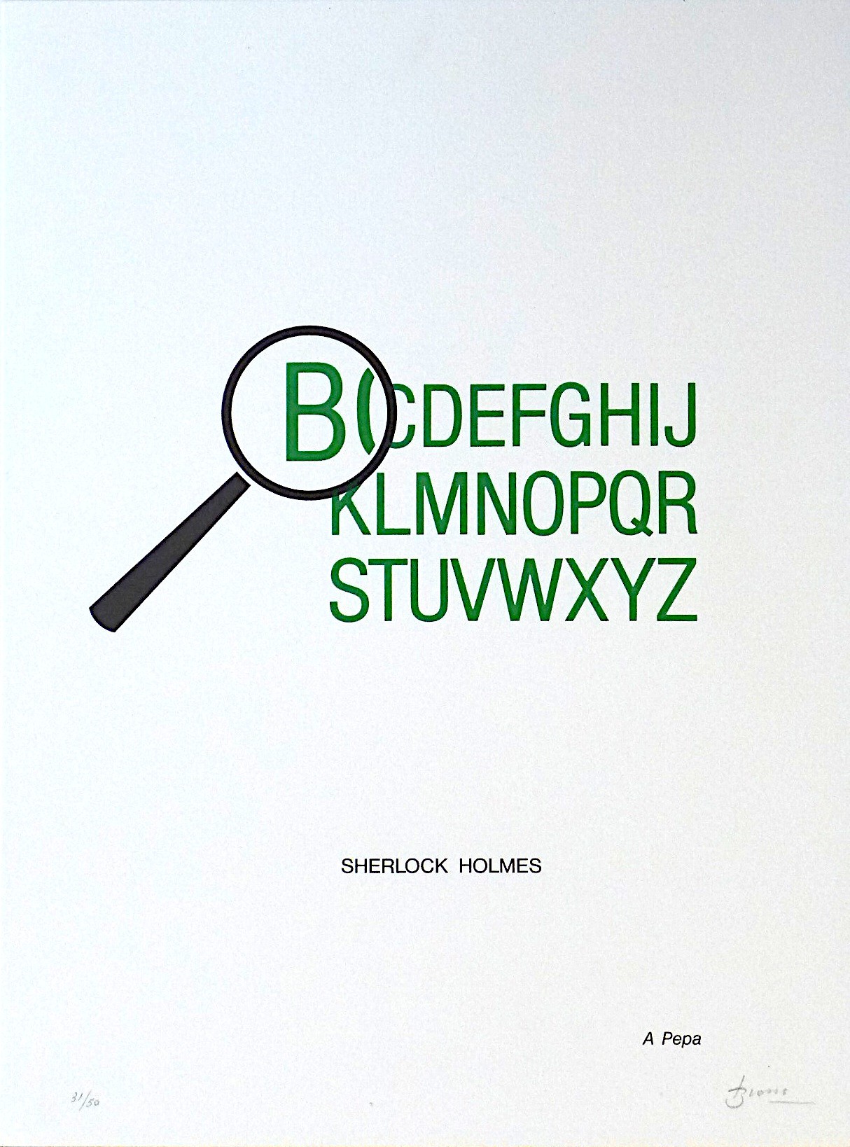 Joan Brossa, Sherlock Holmes Joan Brossa, Sherlock Holmes