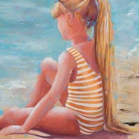 Ann Masseaut-Franchet, Petite sirène - série enfants à la plage Ann Masseaut-Franchet, Petite sirène - série enfants à la plage