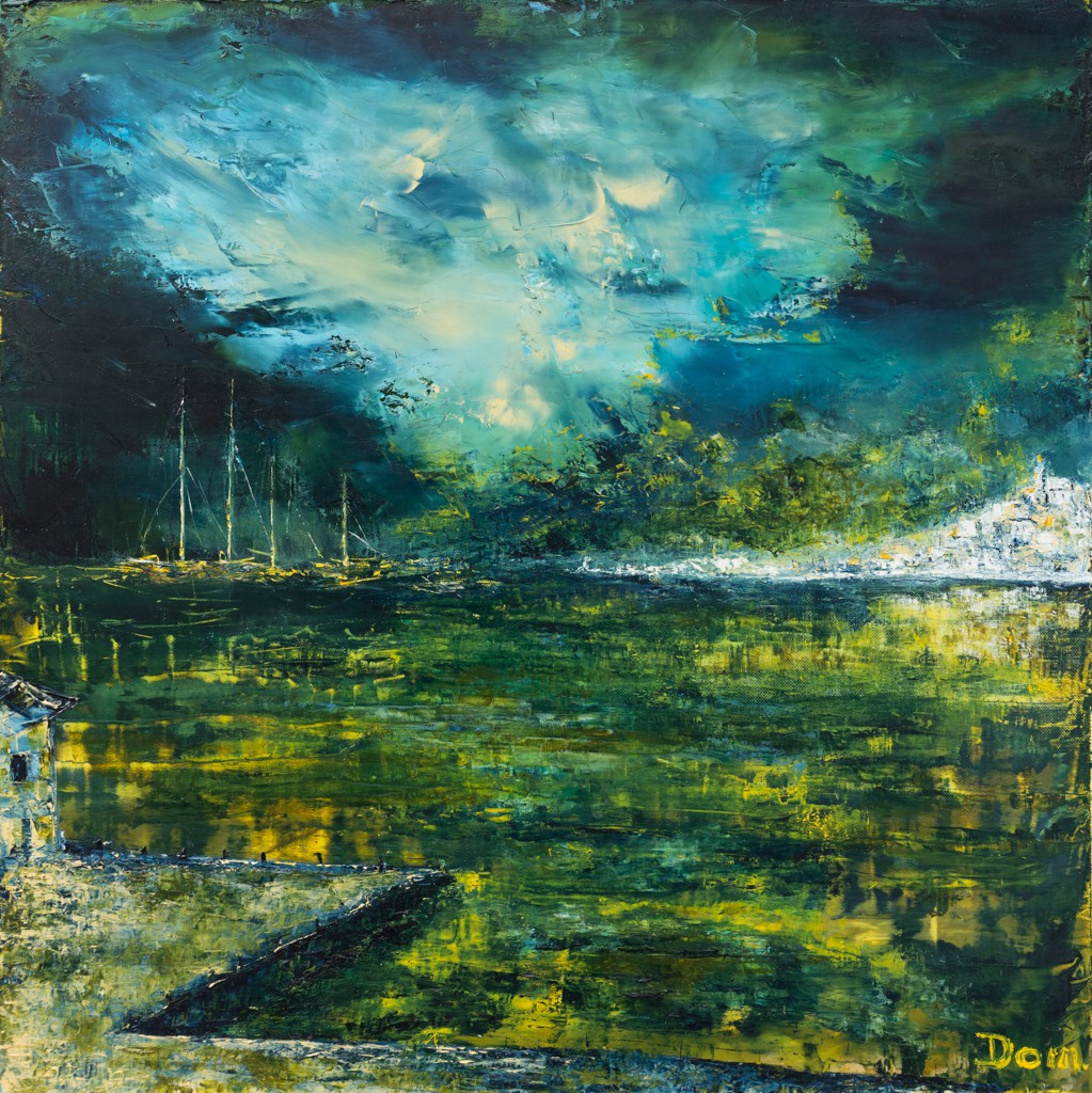 Dominique Meunier, La nuit tombe sur le port Dominique Meunier, La nuit tombe sur le port