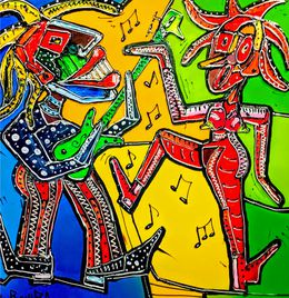 Gemälde, Crazy dance, Max Rovira