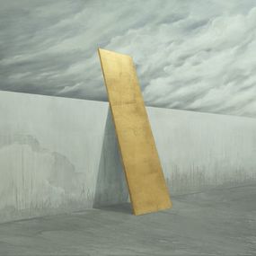 Gemälde, The gold board, Benoît Mauduech