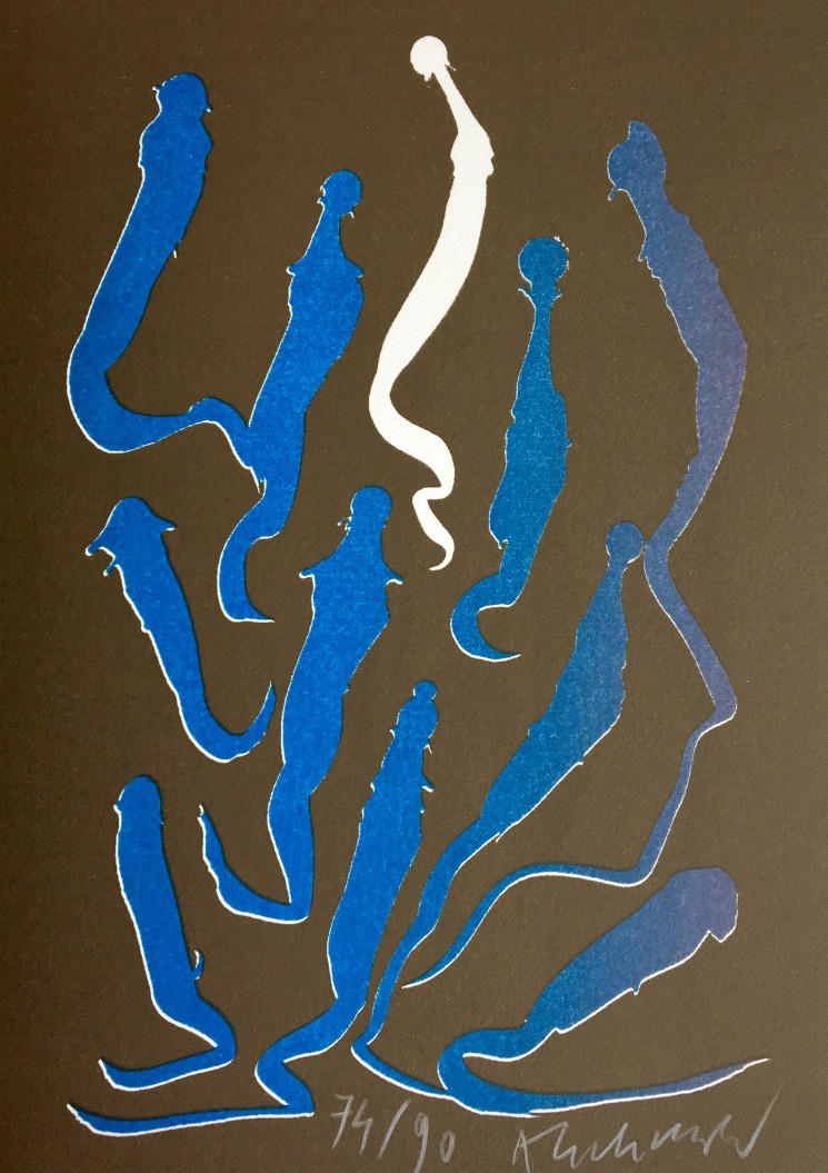 Pierre Alechinsky, Sans titre Pierre Alechinsky, Sans titre