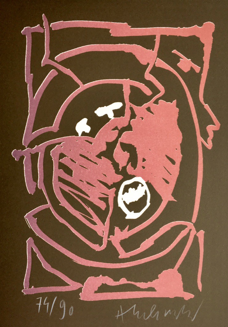 Pierre Alechinsky, Sans titre Pierre Alechinsky, Sans titre