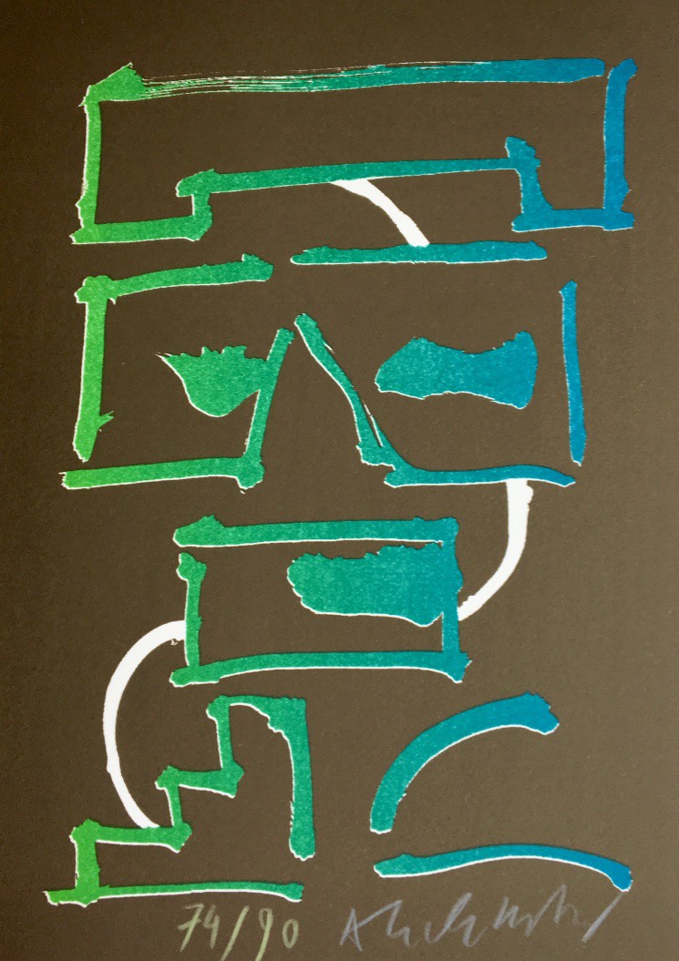 Pierre Alechinsky, Sans titre Pierre Alechinsky, Sans titre