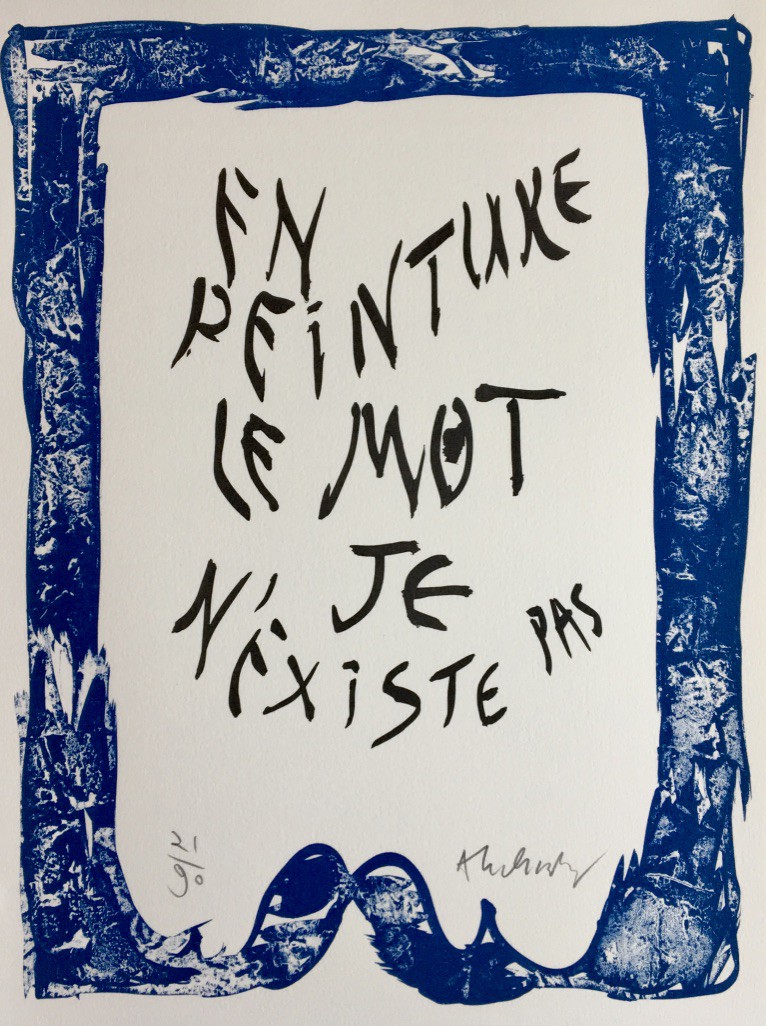 Pierre Alechinsky, Mots VI Pierre Alechinsky, Mots VI