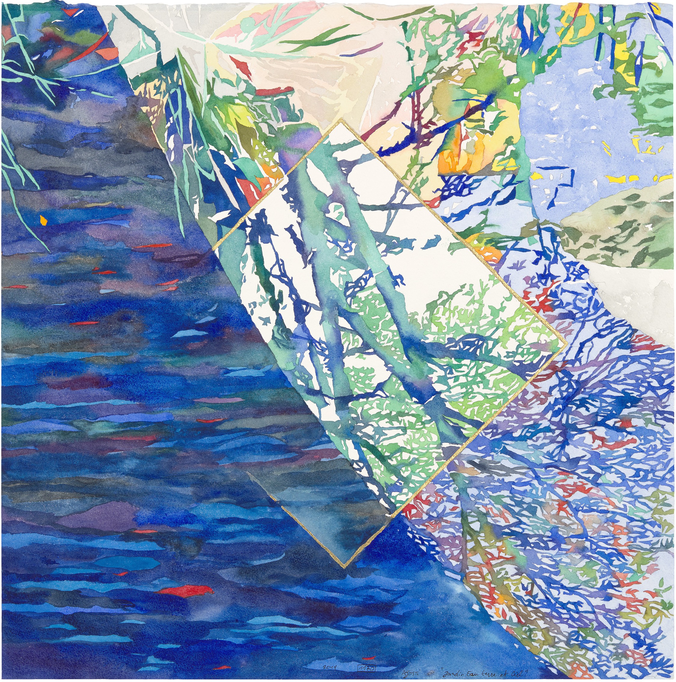 Jean-Paul Agosti, Jardin, eau, terre, ciel Jean-Paul Agosti, Jardin, eau, terre, ciel