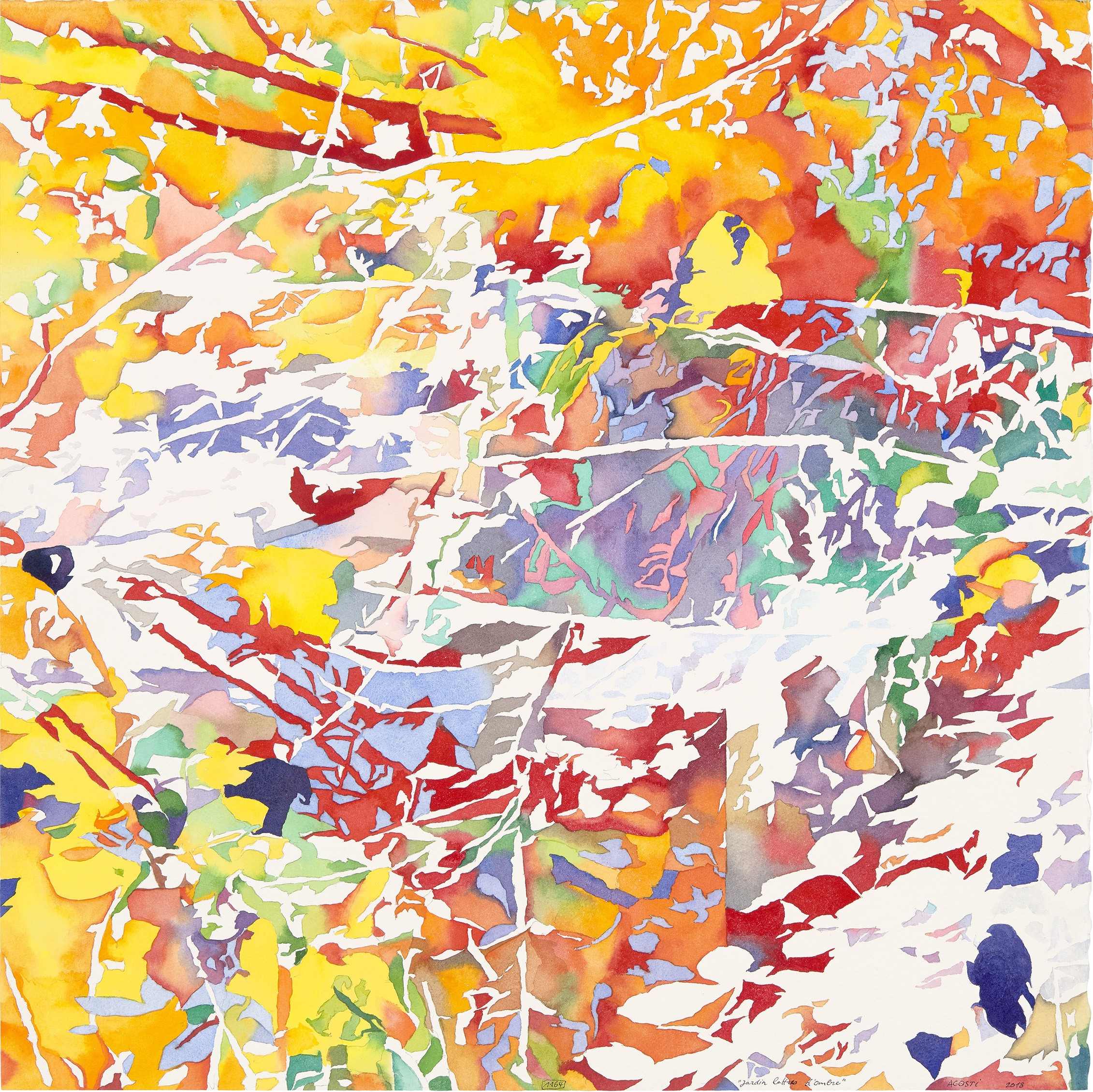 Jean-Paul Agosti, Jardin lettre d'ombre Jean-Paul Agosti, Jardin lettre d'ombre