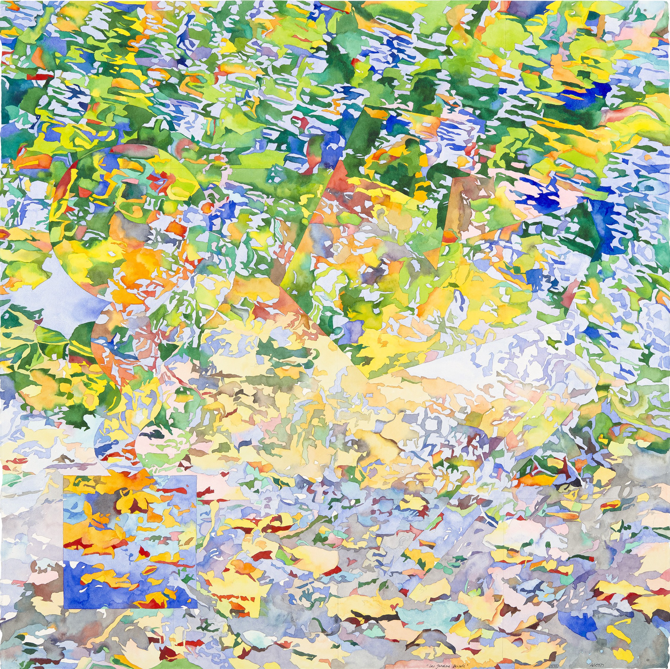 Jean-Paul Agosti, Les jardins secrets Jean-Paul Agosti, Les jardins secrets