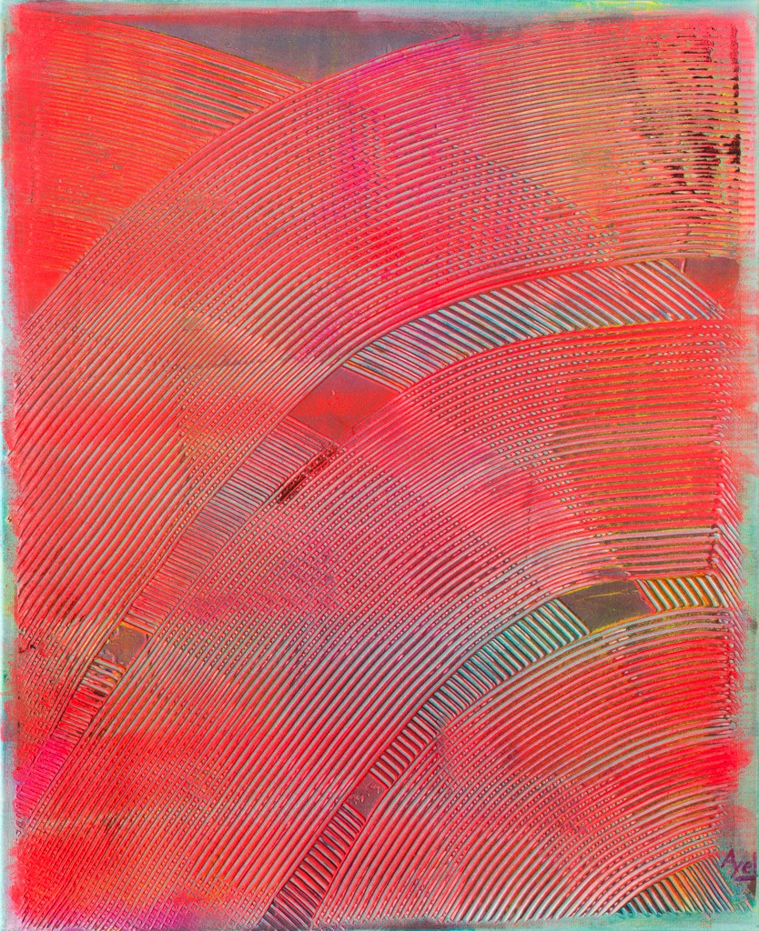 Jacques Ayel, Les voiles rouges - série Abstraction Jacques Ayel, Les voiles rouges - série Abstraction